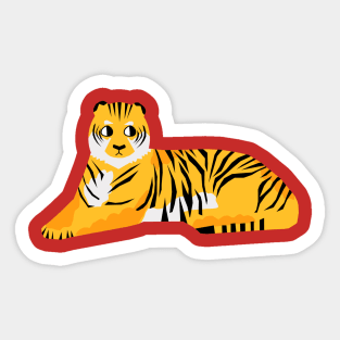 Tiger Sticker